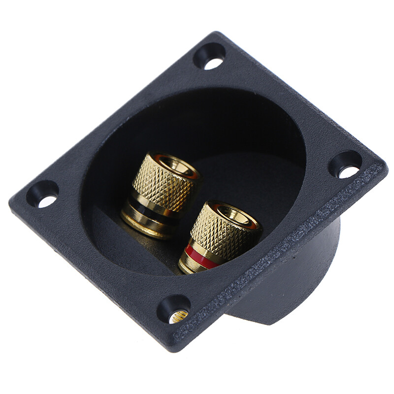 Stereo screw cup connectors subwoofer plugs 2-way speaker box