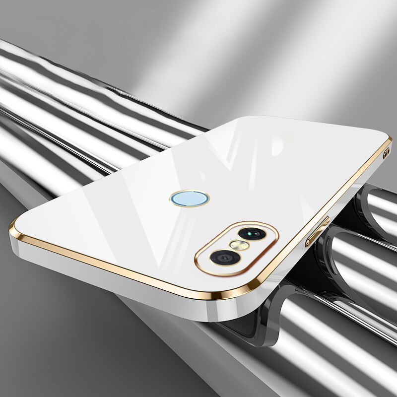 YBD Plating phone Case For Xiaomi Redmi Note 5 Casing Precise Camera Protection cases Luxury Straight Edge Cover
