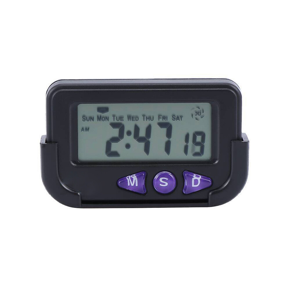 Rumah Hitam Tepat Perjalanan Mudah Alih Yang Unik Elektronik Jam