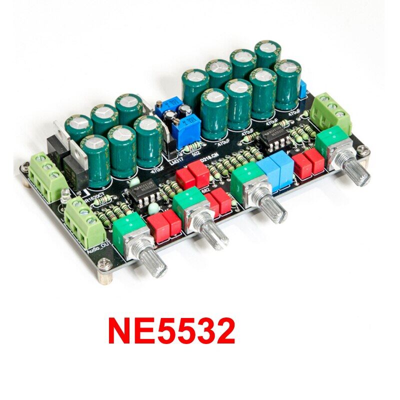 Preamplifier Board Audio Preamp NE5532 / LM4562 / OPA2604AQ Bass Treble