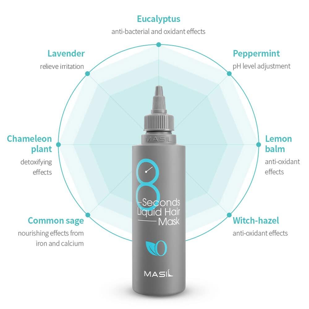 [Masil] Mặt nạ tóc lỏng 8 giây
