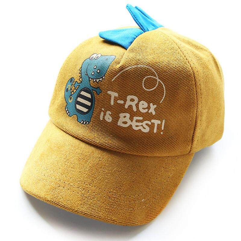 Boys Girls Cartoon Dinosaur Baseball Cap Casual Printed Hats for Kids