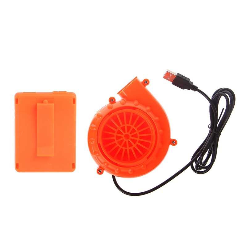 Electric Mini Fan Air Blower For Inflatable Toy Costume for Doll Battery Powered USB
