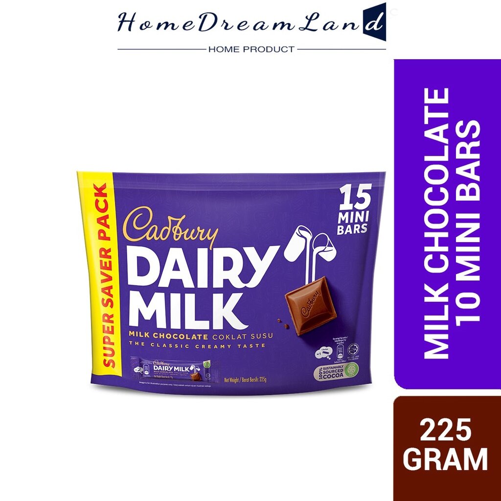 Cadbury Dairy Milk Chocolate Flavoured Neaps Doybag (Sharebag)35/18Mini