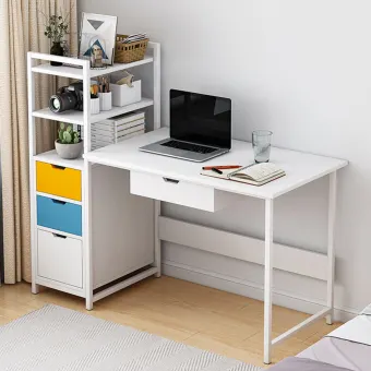 computer desk with drawers