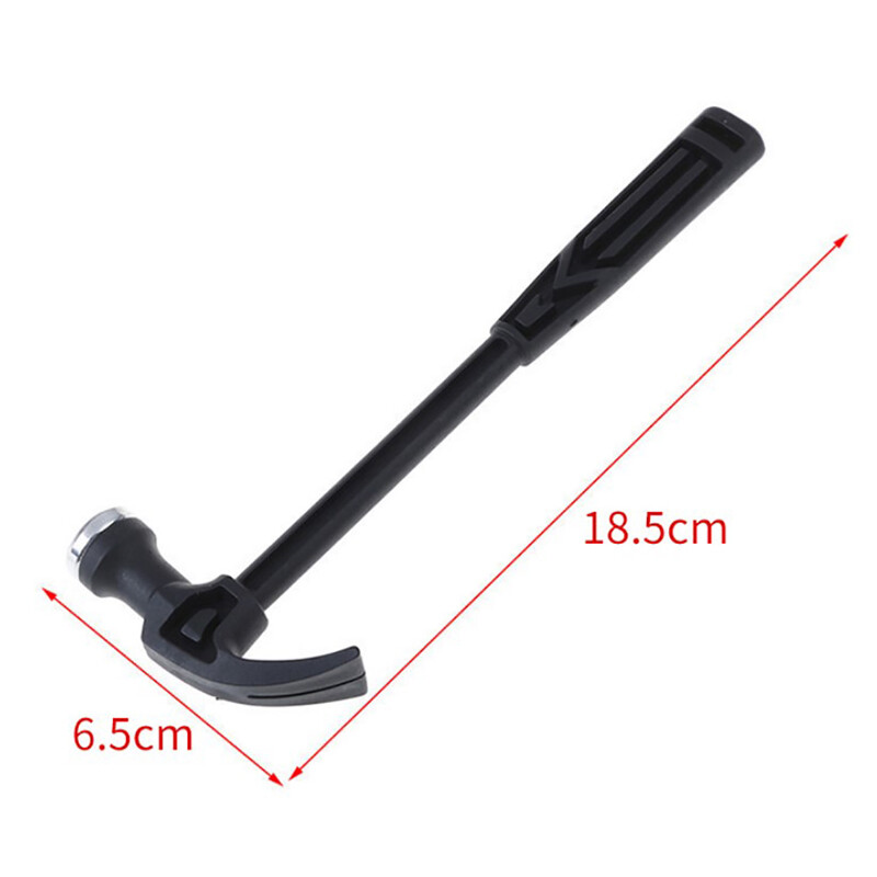 Rồng mini Búa tay cầm nhựa Búa nhổ đinh nhà lưới búa khối xây dựng búa