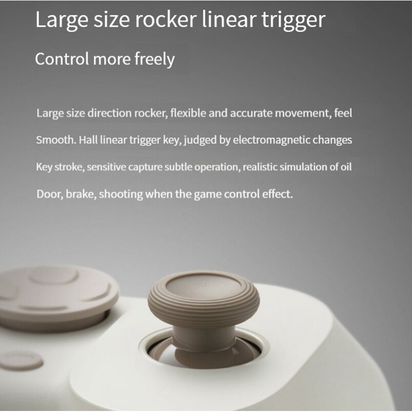Xiaomi Gamepad Dual Mode Bluetooth Game Controller With Joystick 6-Axis Gyro Linear Motor Support Android/Windows/Pad/TV/PC