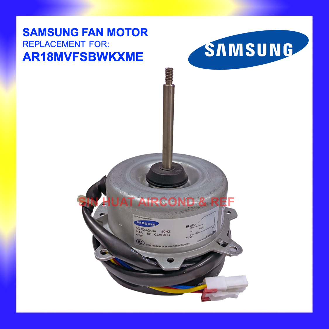 samsung ac outdoor unit fan motor price