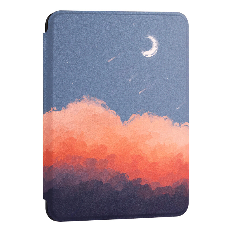 KENKE Kindle Paperwhite case  Graffiti style Anime Cartoon Simple for 6" Kindle Paperwhite Youth Edition 658 case - Premium PU Leather Sleeve Cover Kindle Paperwhite 5 Cover