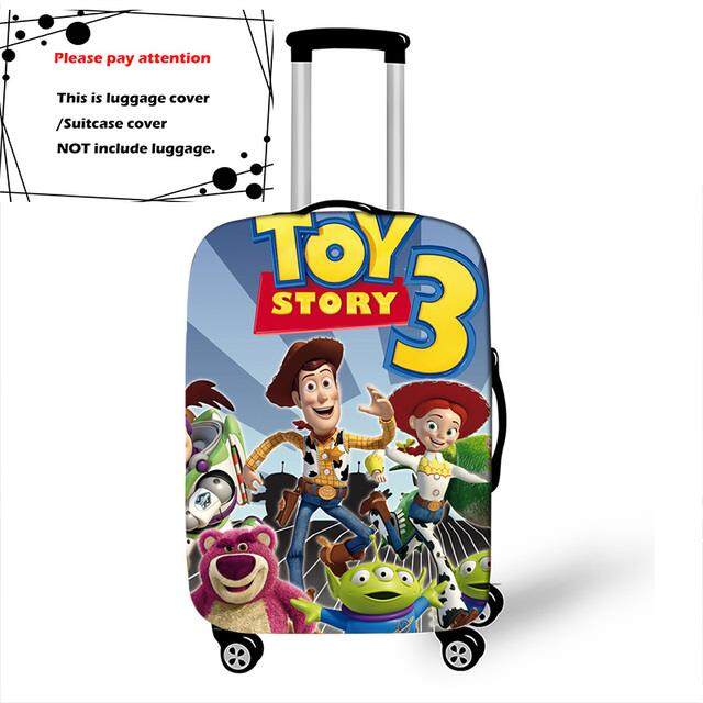 Toy discount story luggage