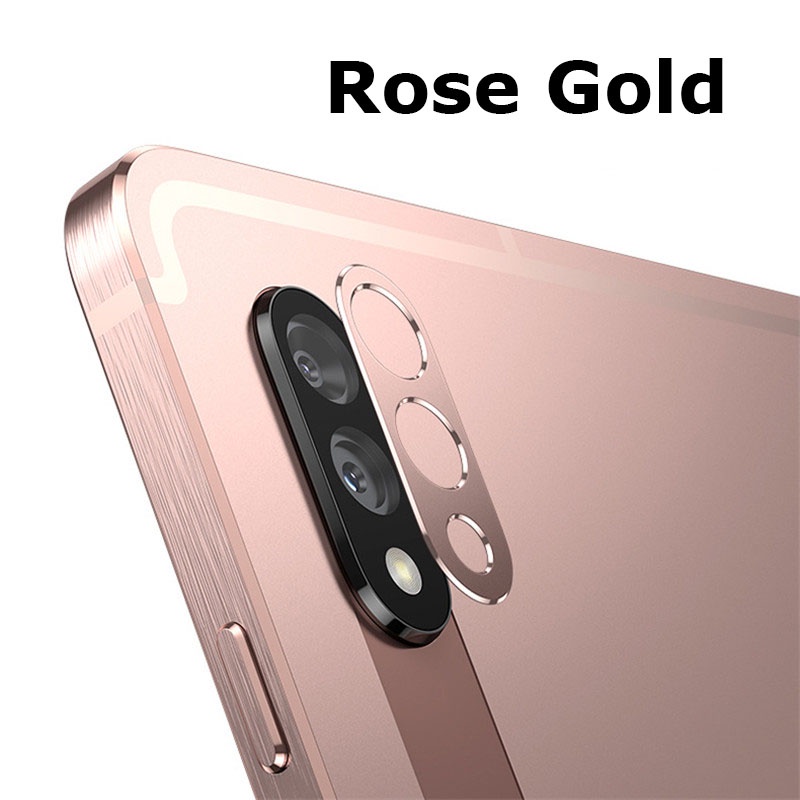 For Samsung Galaxy Tab S8 Ultra S7 Plus S8+ S8 Plus 12.4"Luxury Camera Guard Circle Metal Lens Glass Protector Case Cover Bumper Protection Ring