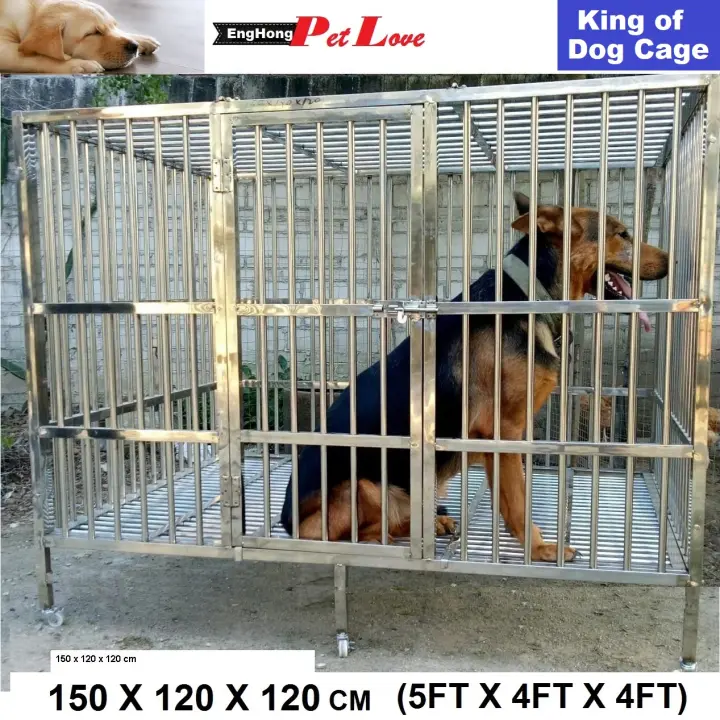 steel dog cage