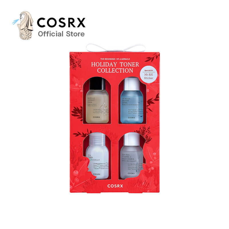 Buy COSRX 2020 Holiday Toner Collection -4 types toner/ Propolis, Hydrium, AHA BHA Vitamin C, Cica Toner 30ml Singapore