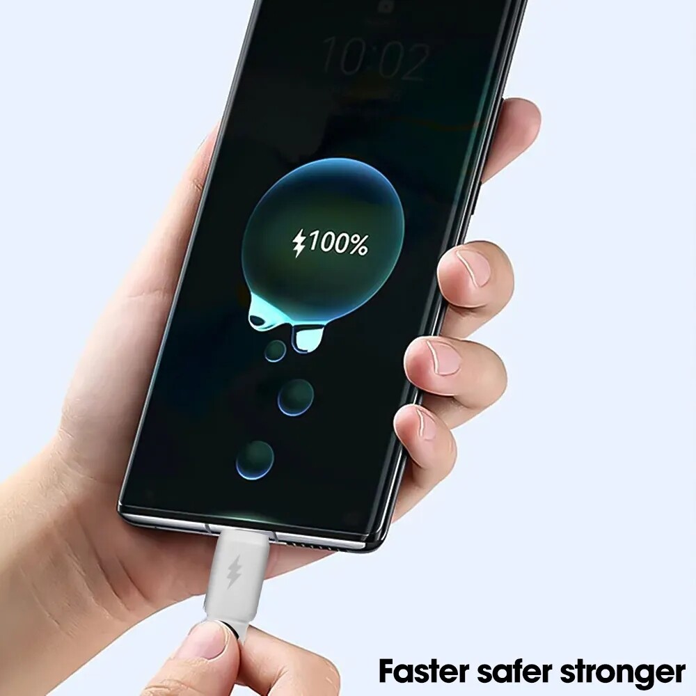 Cáp Micro USB sạc siêu nhanh Loại dây Dây dữ liệu cáp sạc điện thoại di động tốc độ cao C / USB C