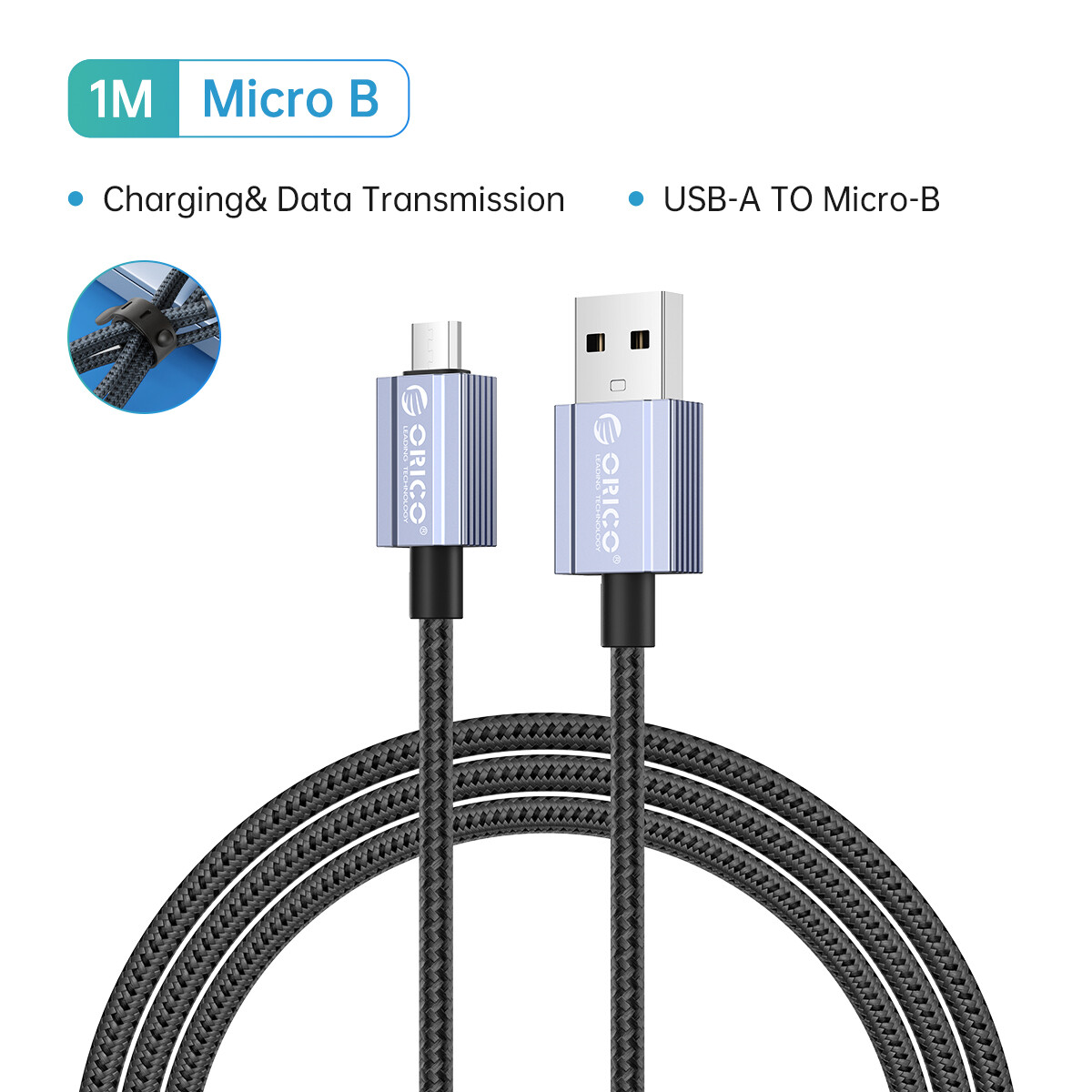 Orico micro usb charging cable usb a to micro android charger cable data cable