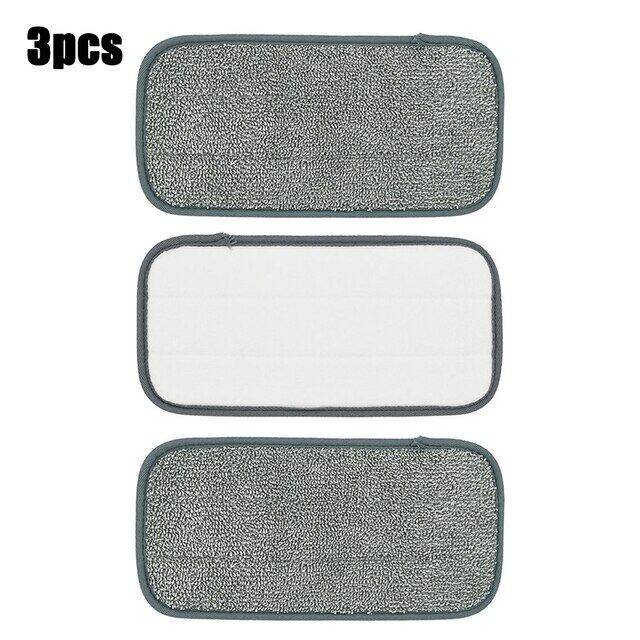 3 Pcs Mop Cloth Soft Washable Effective Mop Rectangle Pads Cloth For Swiffer Wetjet Replacement Cloth Pad, Mop Head Accessories