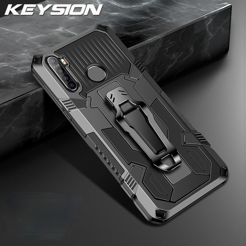 KEYSION Shockproof Case for Realme 5 Pro Realme V5 Phone Back Cover for OPPO Realme C17 C15 C12 C11