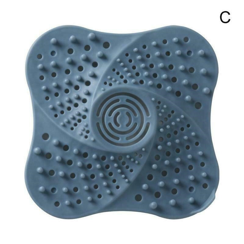 Bathroom Anti-blocking Floor Drain Hair Catcher Anti-blocking Plug Sink Filter Sucker Sewer Outfall Strainer Filter Kitchen Sink Bathroom Accessories