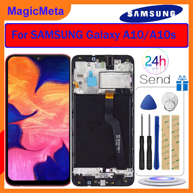 MagicMeta 100% สำหรับ Samsung Galaxy A10/A10s จอแสดงผล LCD Touch Screen ...