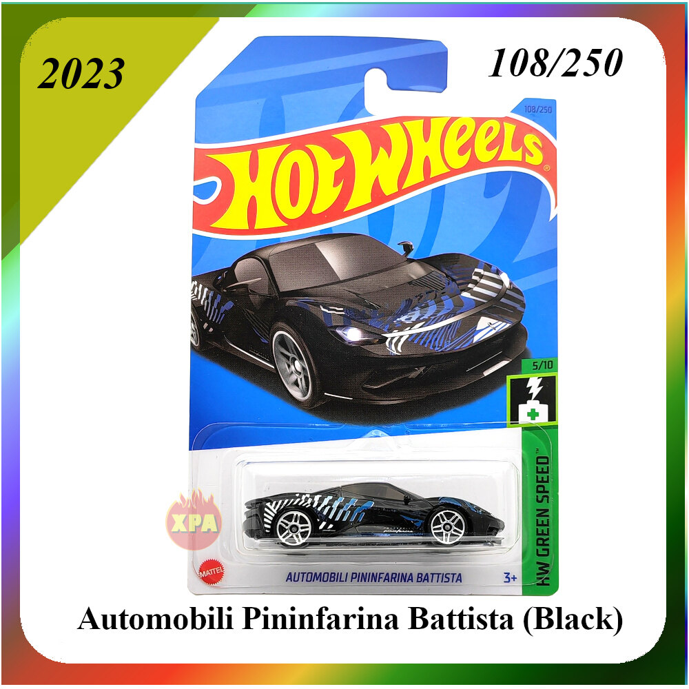 Hot Wheels Europe EV Diecast Cars Automobili Pininfarina Battista