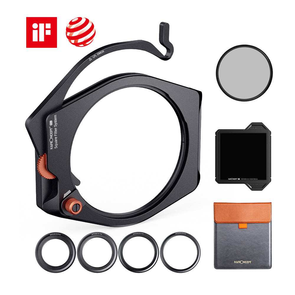 K&F Concept Square Filter Holder System Pro Kit (Filter Holder + 95mm