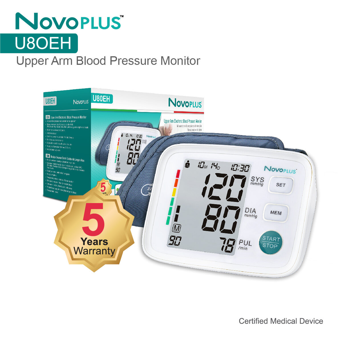 novaplus blood pressure monitor