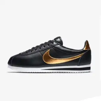 leather sports shoes