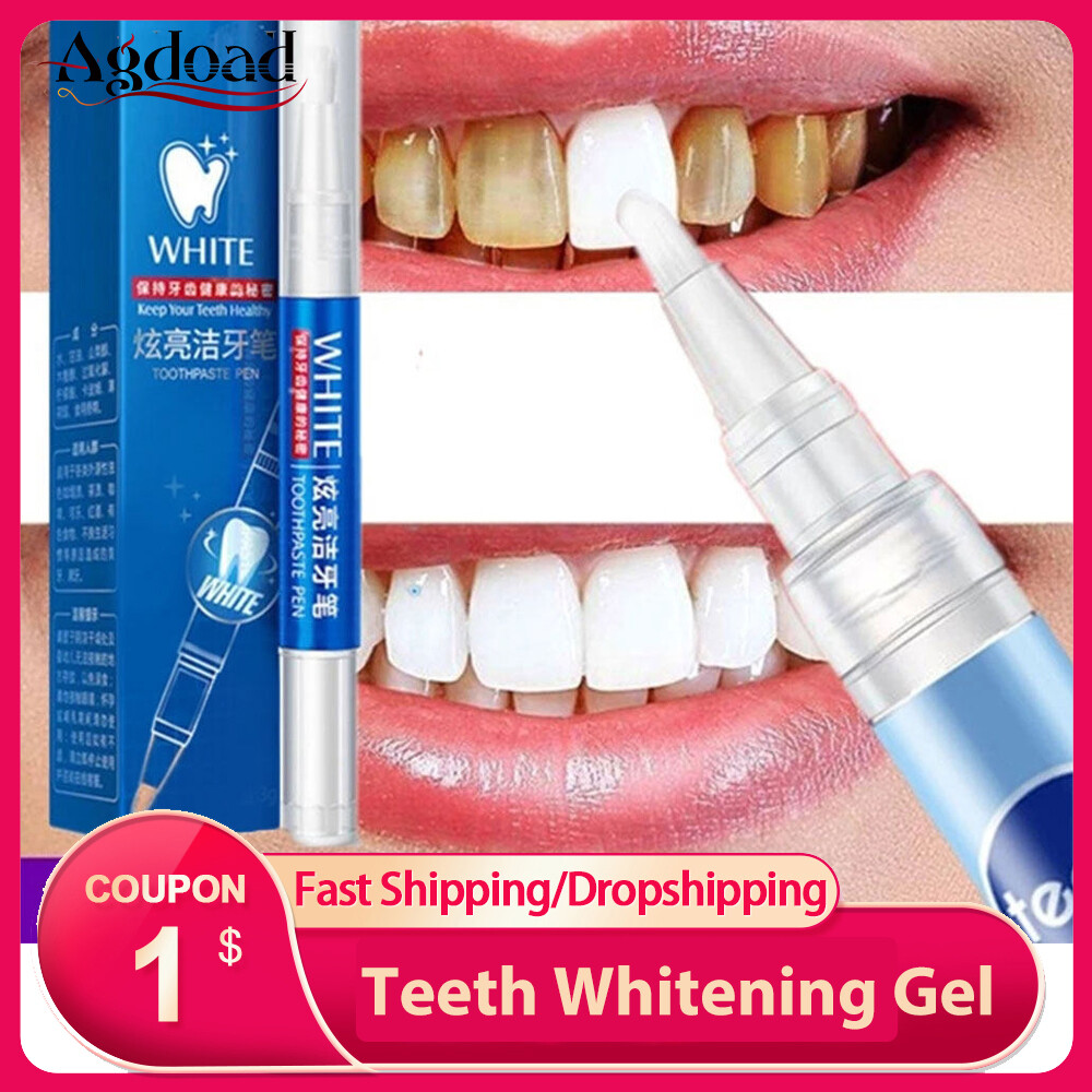 Agdoad Bút làm trắng răng Serum làm sạch răng miệng Perfect Smile Tinh chất trắng răng loại bỏ vết ố mảng bám Tẩy trắng răng Gel chăm sóc răng miệng