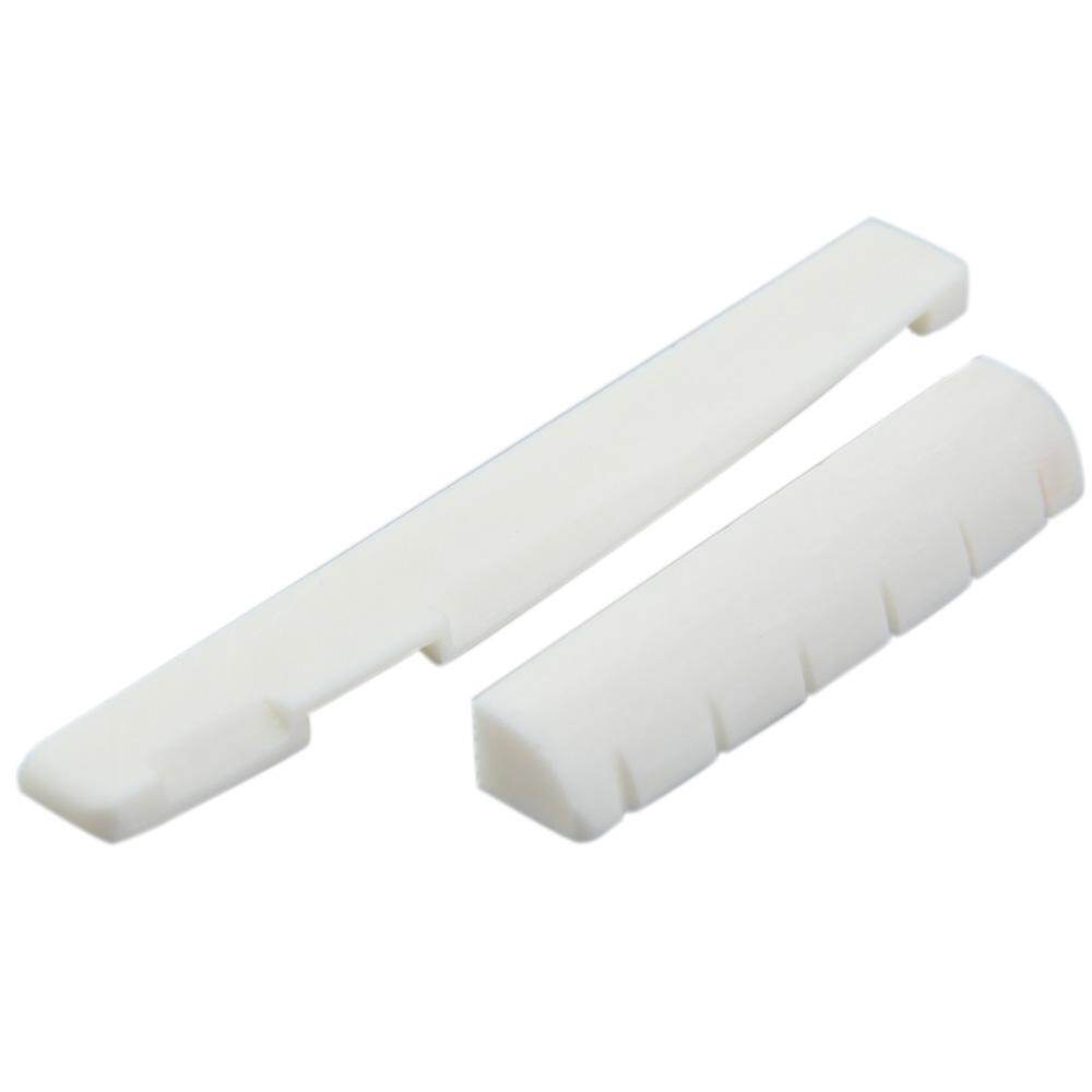Buffalo Bone Guitar Bridge Nut Yên Cho 6 Dây Guitar Cổ Điển Trắng EDD2