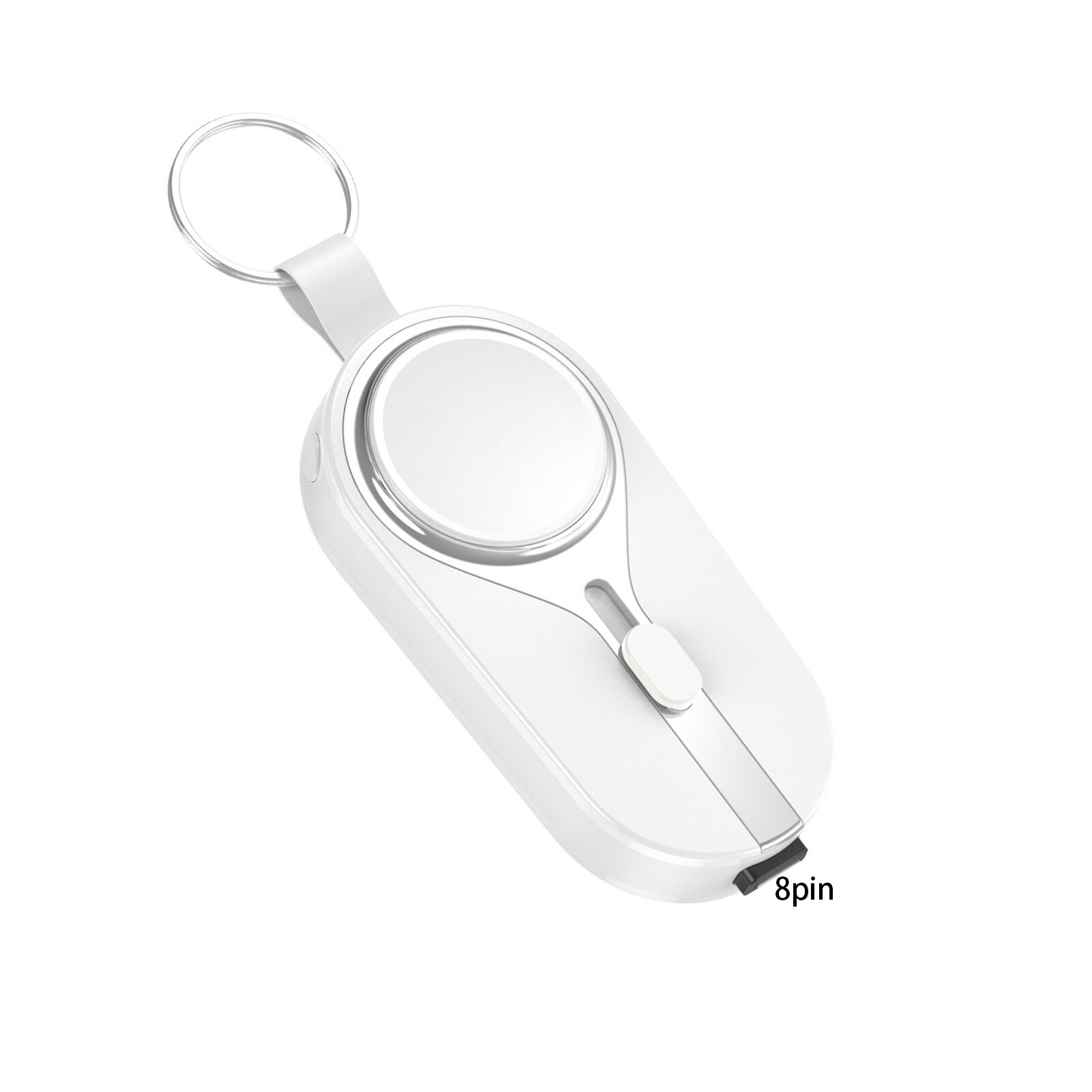 NEWMANA Power Bank Charger Fast Charging Retractable Plug No Heating 3000mAh 2 in 1 Keychain Power Bank Phone Supply Professional Wireless Power