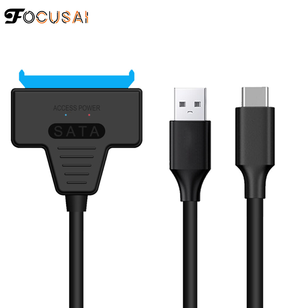 Kéo Dài Cáp SATA Sang Loại USB C USB 3.0 Đến 2.5 SATA III Đầu Chuyển Đổi Ổ Cứng Bộ Chuyển Đổi Bên Ngoài Cho SSD/HDD Truyền Dữ Liệu