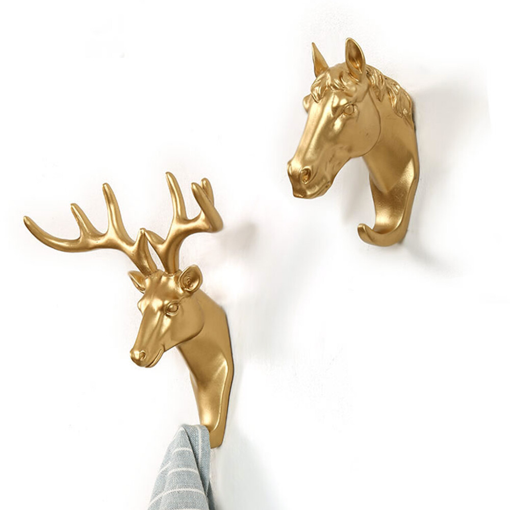 Loozykit Wall Hooks Animal Shape Wall Hanging Clothes Keys Hanging Hooks