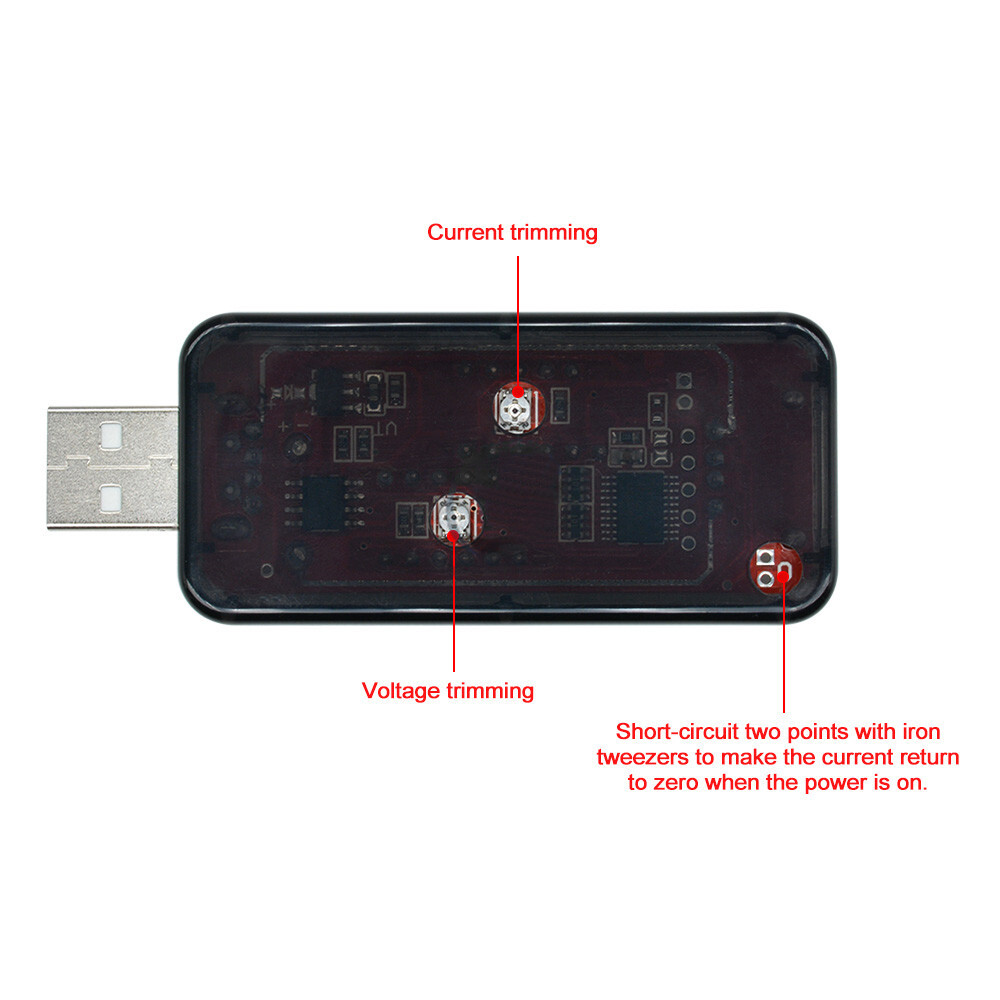 【NEW】VOKTTA Đồng Hồ Đo Điện Áp Và Dòng Điện Led USB Dòng Điện Một Chiều Vôn Kế Hiển Thị Kỹ Thuật Số Dc3 2-10V Đồng Hồ Đo Dòng Điện 0-3A