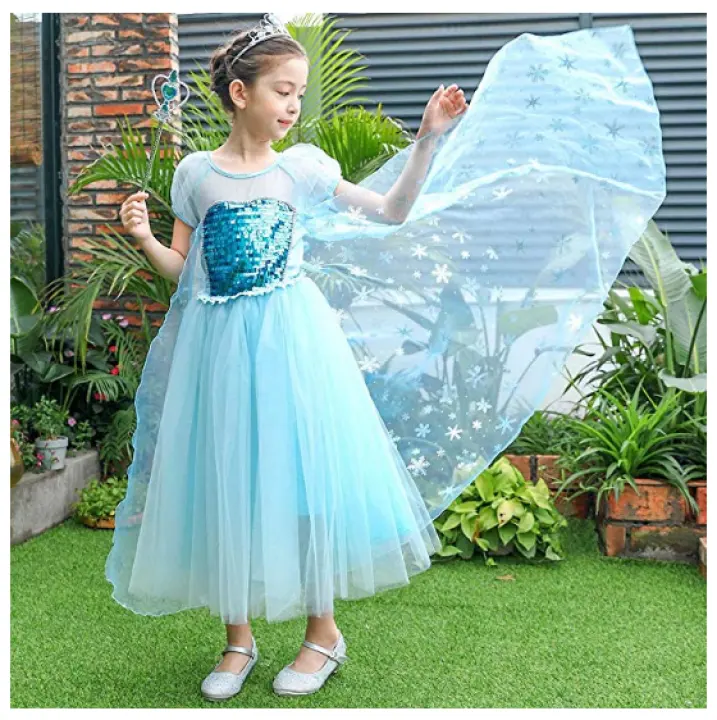 elsa dress lazada