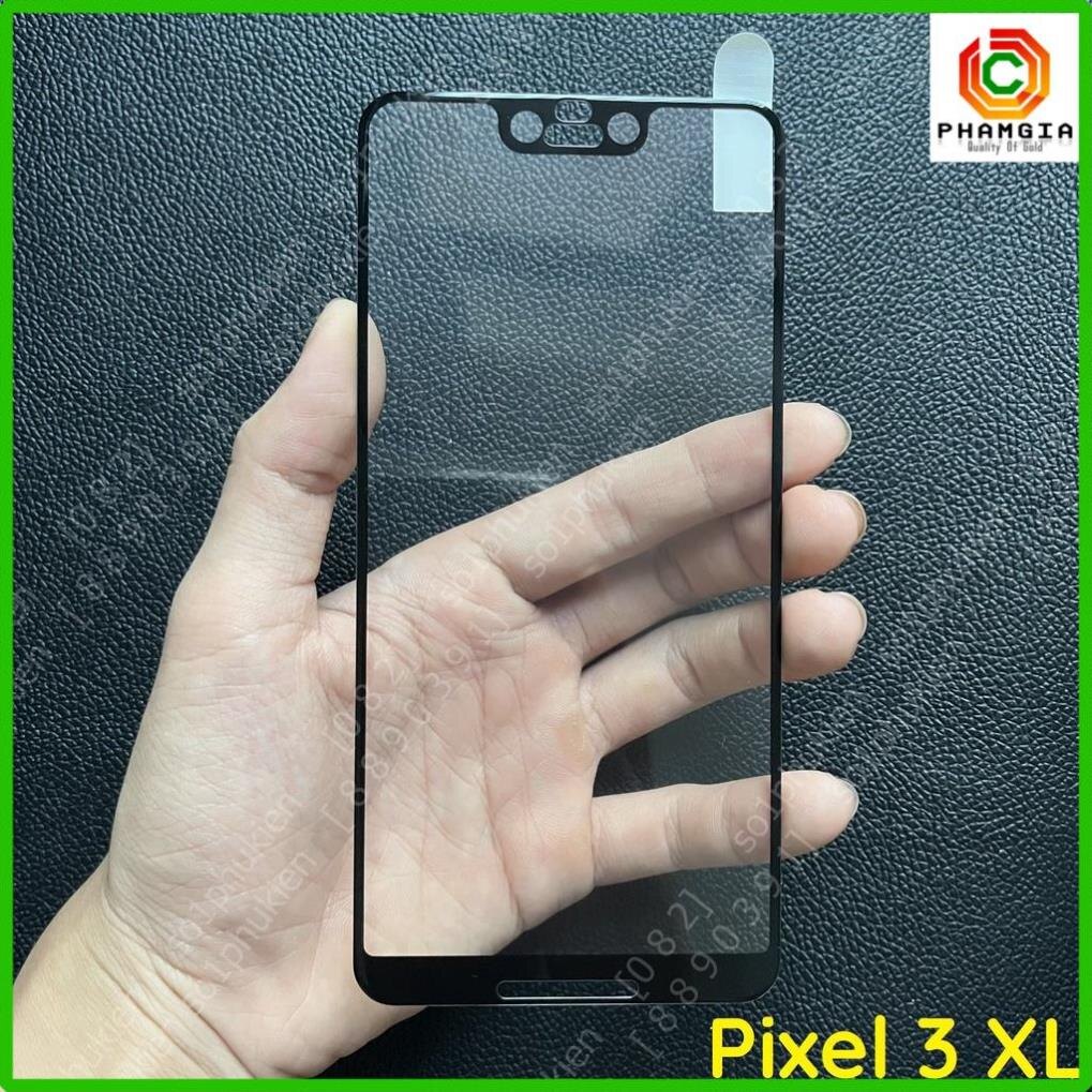 Kính cường lực google pixel 2 / pixel 2xl / pixel 3 / pixel 3xl full màn, full keo chuẩn đẹp