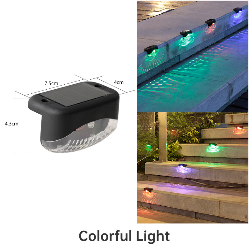 Happy houses 2022 NEW LED Solar Stair Light Outdoor Waterproof Garden