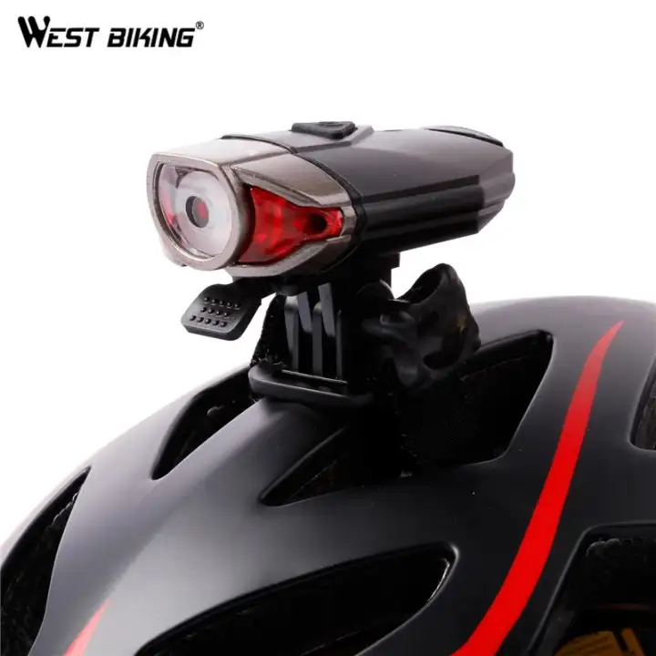 bike light helmet