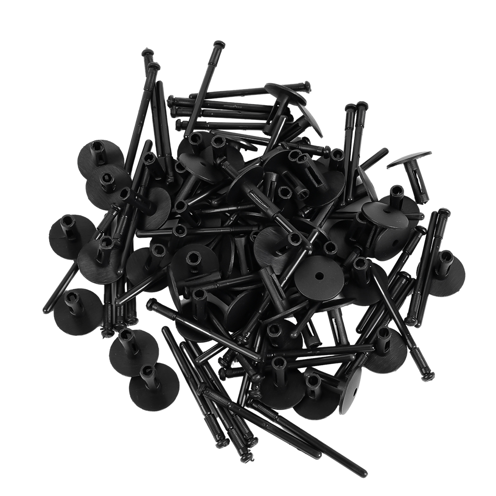 50pcs Plastic Expansion Blind Rivets Car Bumper Clip Universal Auto Fasteners Retainer Car Accessories Auto Fastening Clip