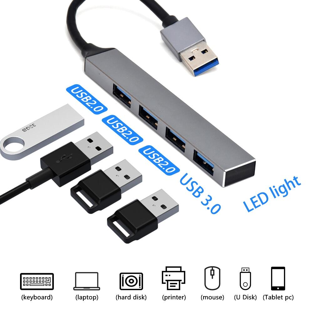 HUB USB Type C 3.1 Splitter Adapter OTG For Lenovo HUAWEI Xiaomi