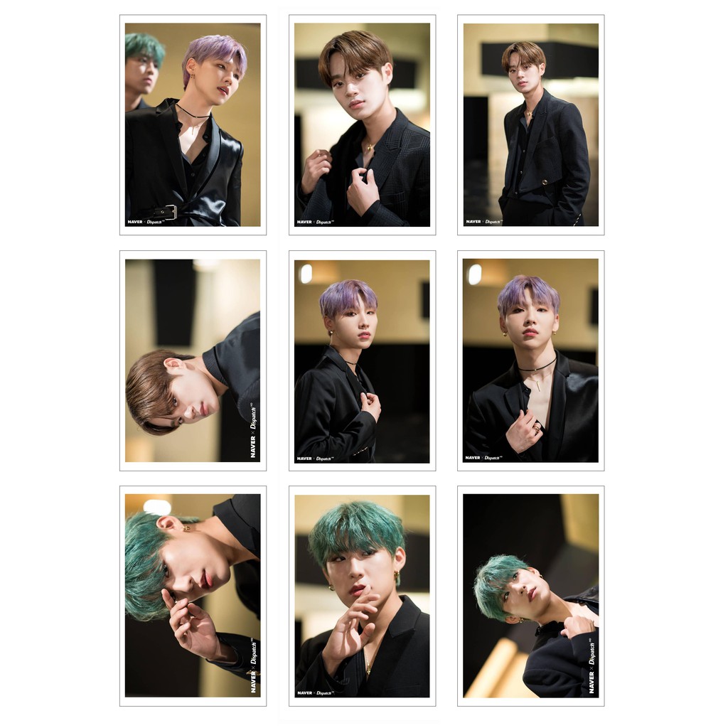 Lomo card ảnh ab6ix - blind for love by naver x dispatch