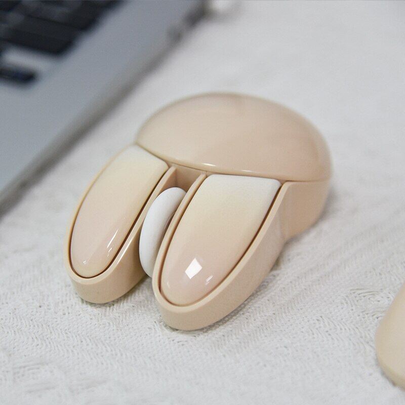 JOMAA mouse for laptop Wireless mouse Kawaii mouse Cute 2.4G Wireless Mouse for Computer Laptop Notebook Rabbit Candy Color Wireless Mouse for Ofiice Home Gift Girls