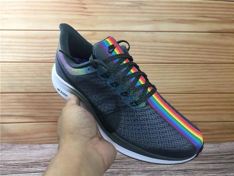 nike rainbow color shoes