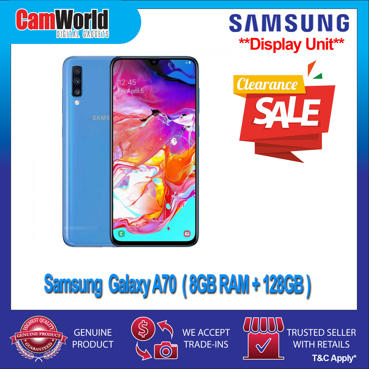 Samsung Galaxy A70 Price in Malaysia u0026 Specs - RM849  TechNave