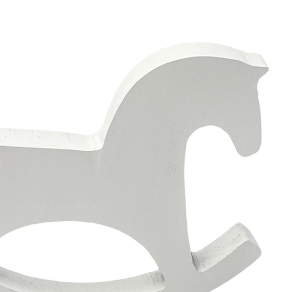 unfinished rocking horse