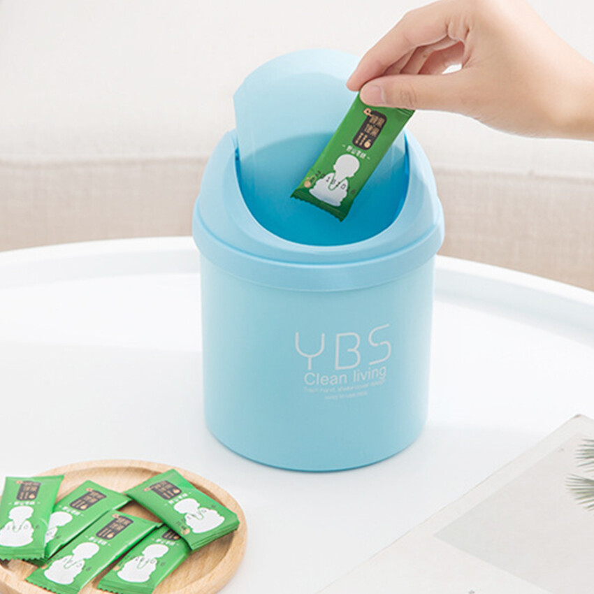 Bảng Thùng rác Mini Nhỏ Chất Thải Thùng rác để mặt bàn Giỏ bàn nội thất Văn Phòng Cung Cấp Nhựa Dustbins Đồ Lặt Vặt Thùng Hộp