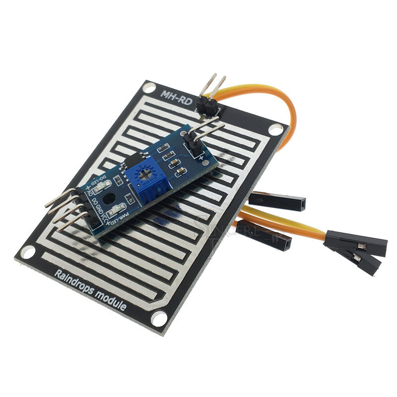 1PCS/3PCS 3.3-5V Rain Raindrops Detection Sensor Rain Module Weather Humidity Module