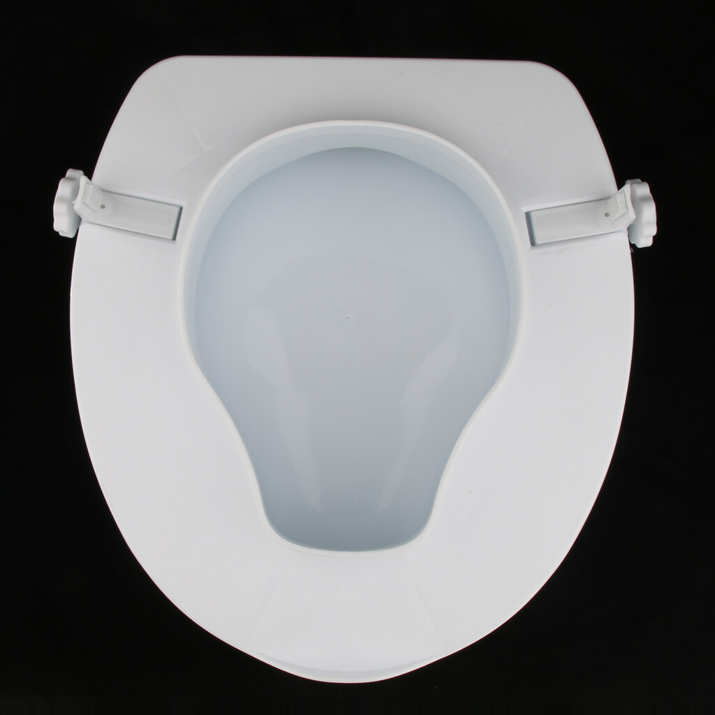 CUTICATE Toilet Seat Riser Raised Safety Chair Elongated Lifter Extender with Cover review and price