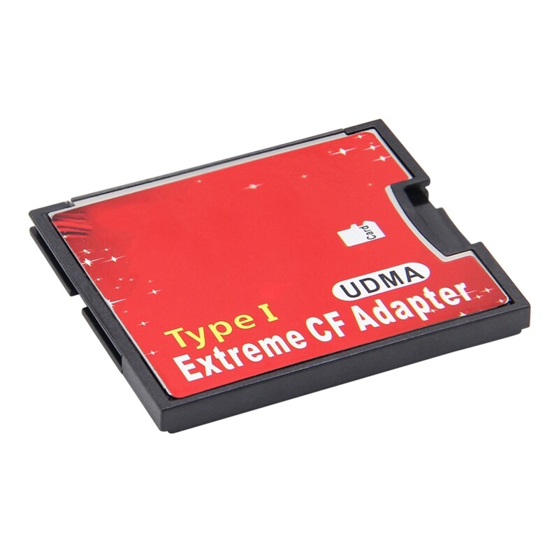 Single Port Micro-SD/SDXC TF to Compact Flash CF Type I Memory Card Reader Adapter