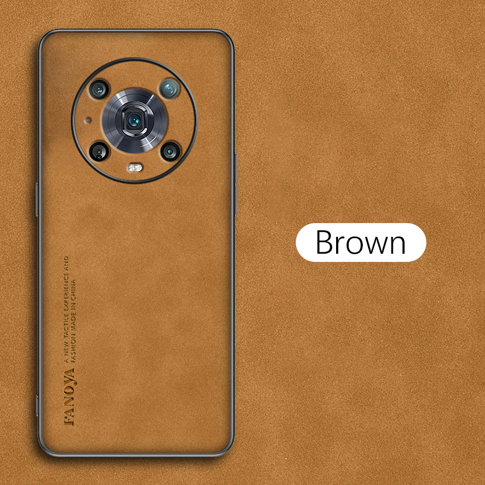 For Honor Magic4 Pro Phone Shockproof Cover Xonor Magic 4 Pro 4Pro Magic4 Lite Sheepskin Leather Soft Protective Case Fundas