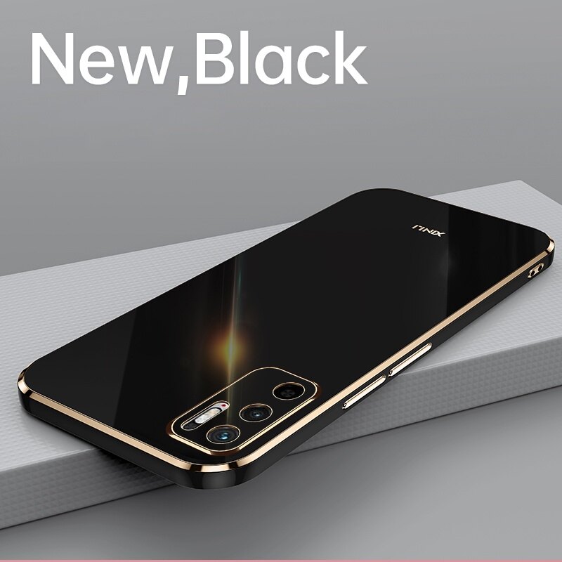 Xiaomi Redmi Note 10 5G Case Shockproof Soft Silicone Electroplating Back Cover Case Redmi Note10 5G Phone Casing